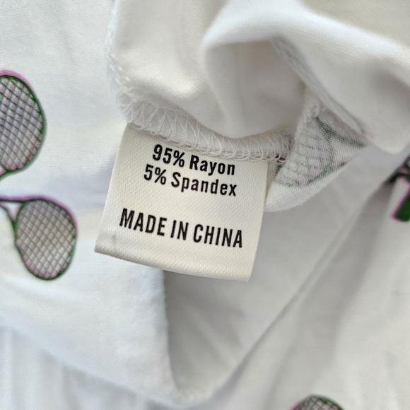 Toss Designs Tennis Racket Pajama Pants - Picture 5 of 7